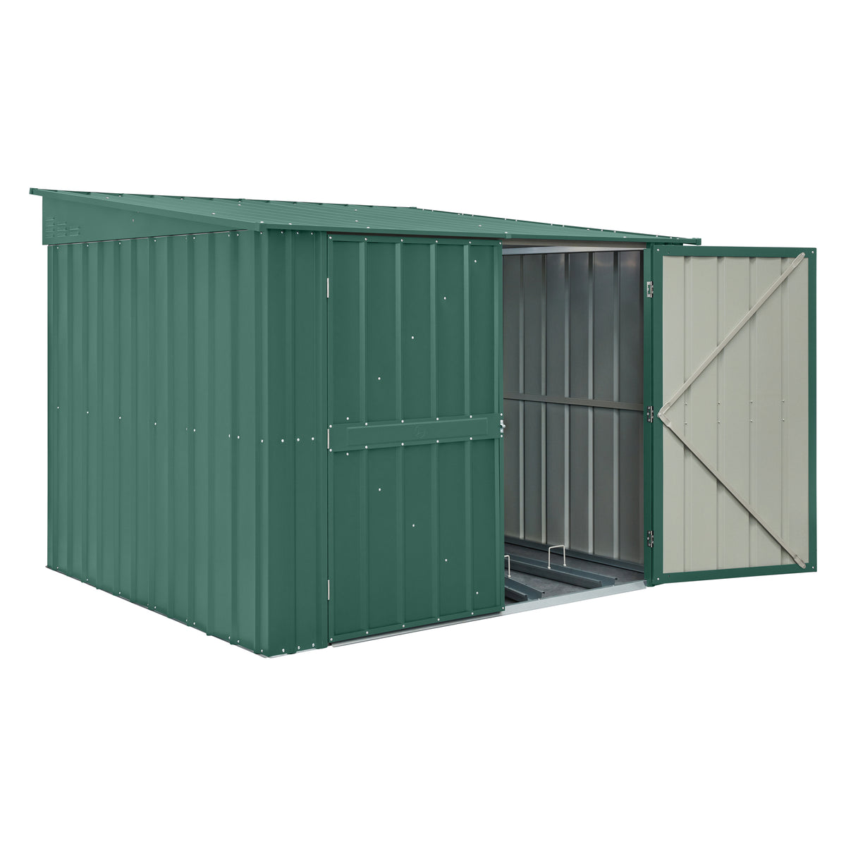 6 x 6 Globel Bike Locker - Green