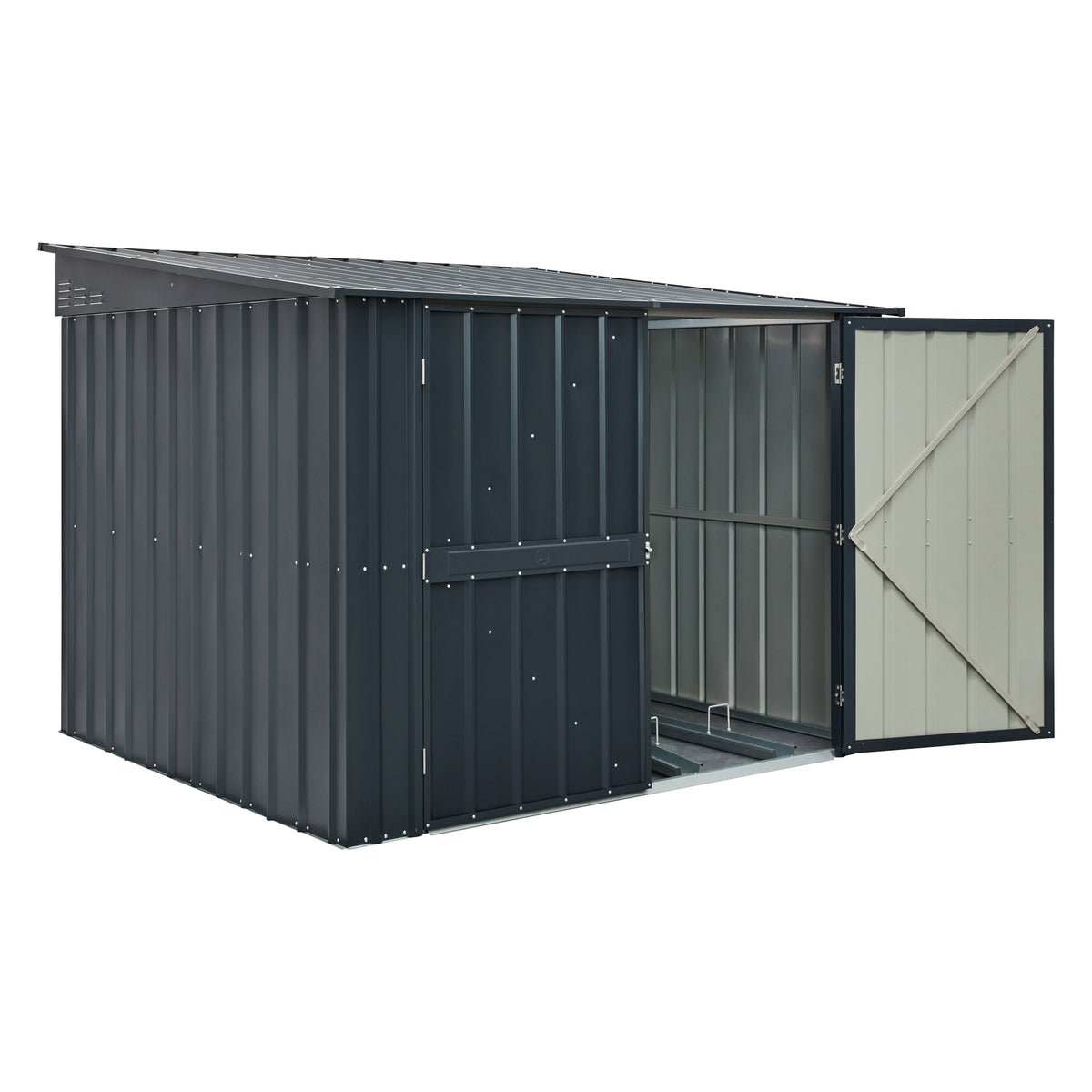 6 x 6 Globel Bike Locker - Grey