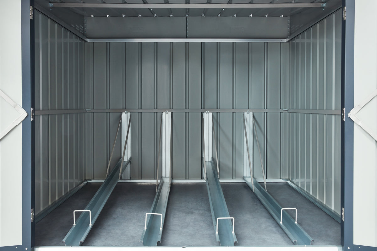 6 x 6 Globel Bike Locker - Grey