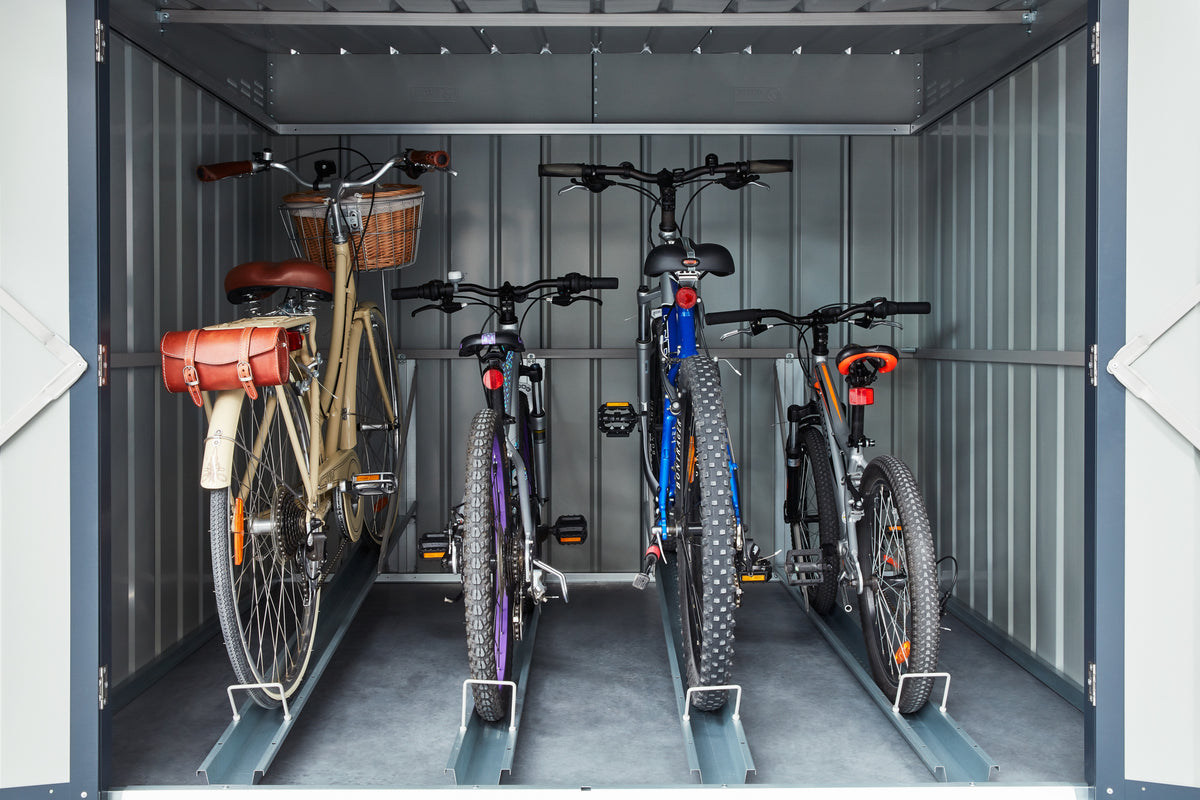 6 x 6 Globel Bike Locker - Grey