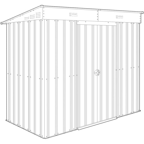 8 x 4 Globel Pent - Grey