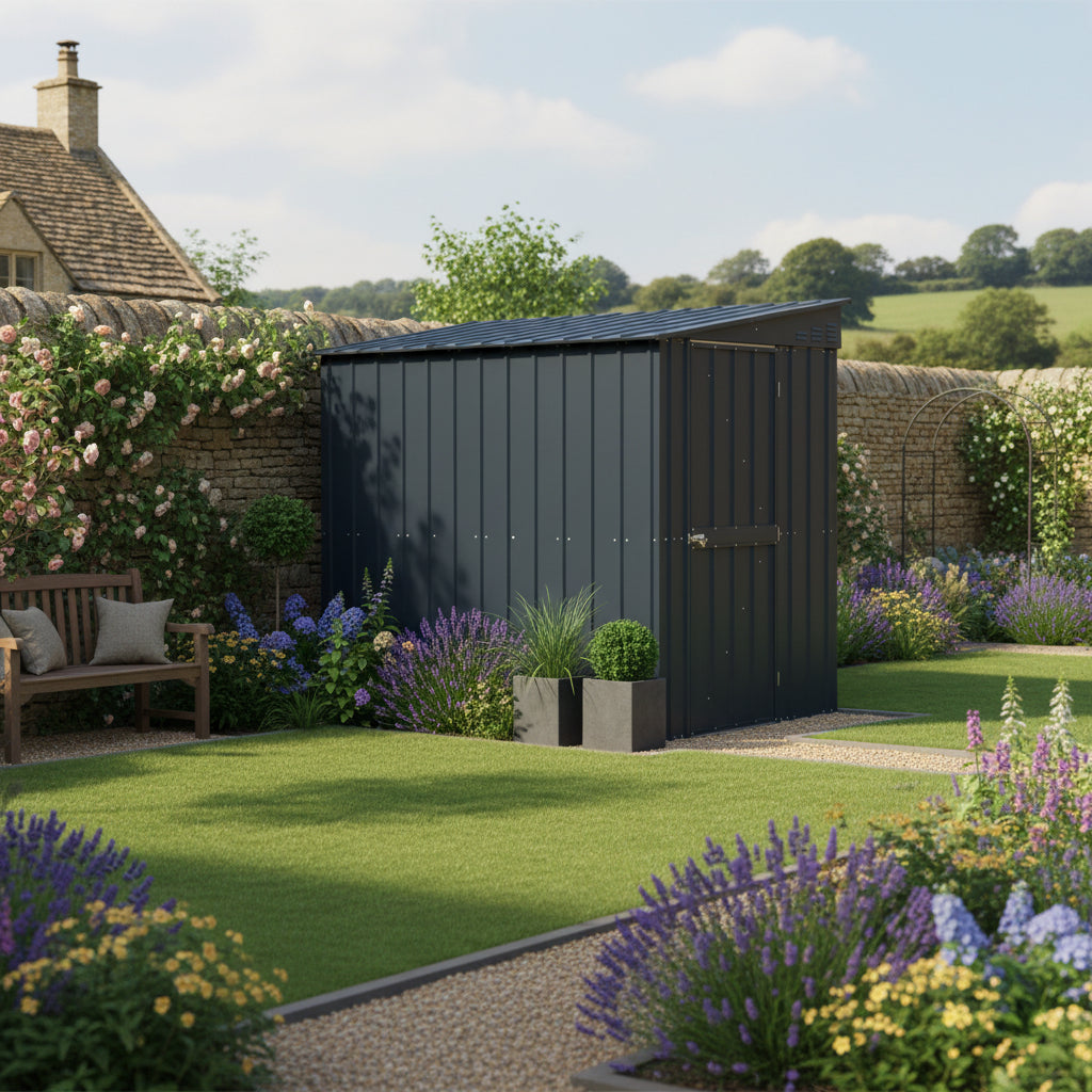 5 x 8 Globel Lean-To Grey