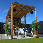 4m x 2m Modern Pergola