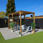4m x 2m Modern Pergola