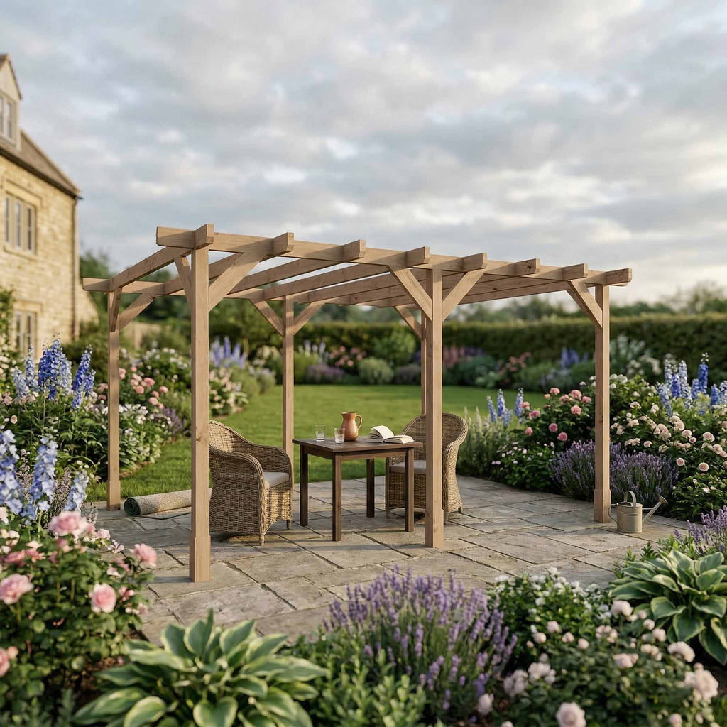 3m x 4m Traditional Pergola