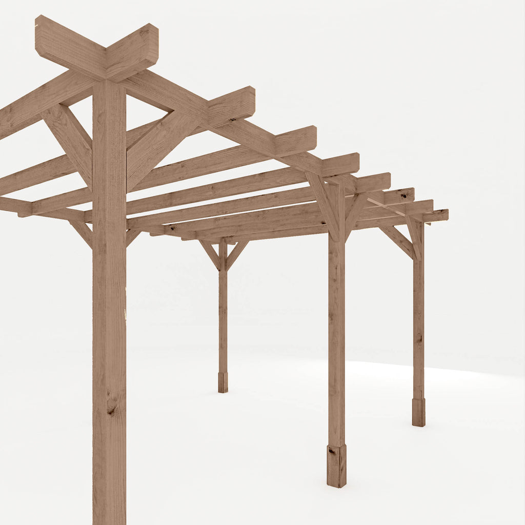 3m x 4m Traditional Pergola