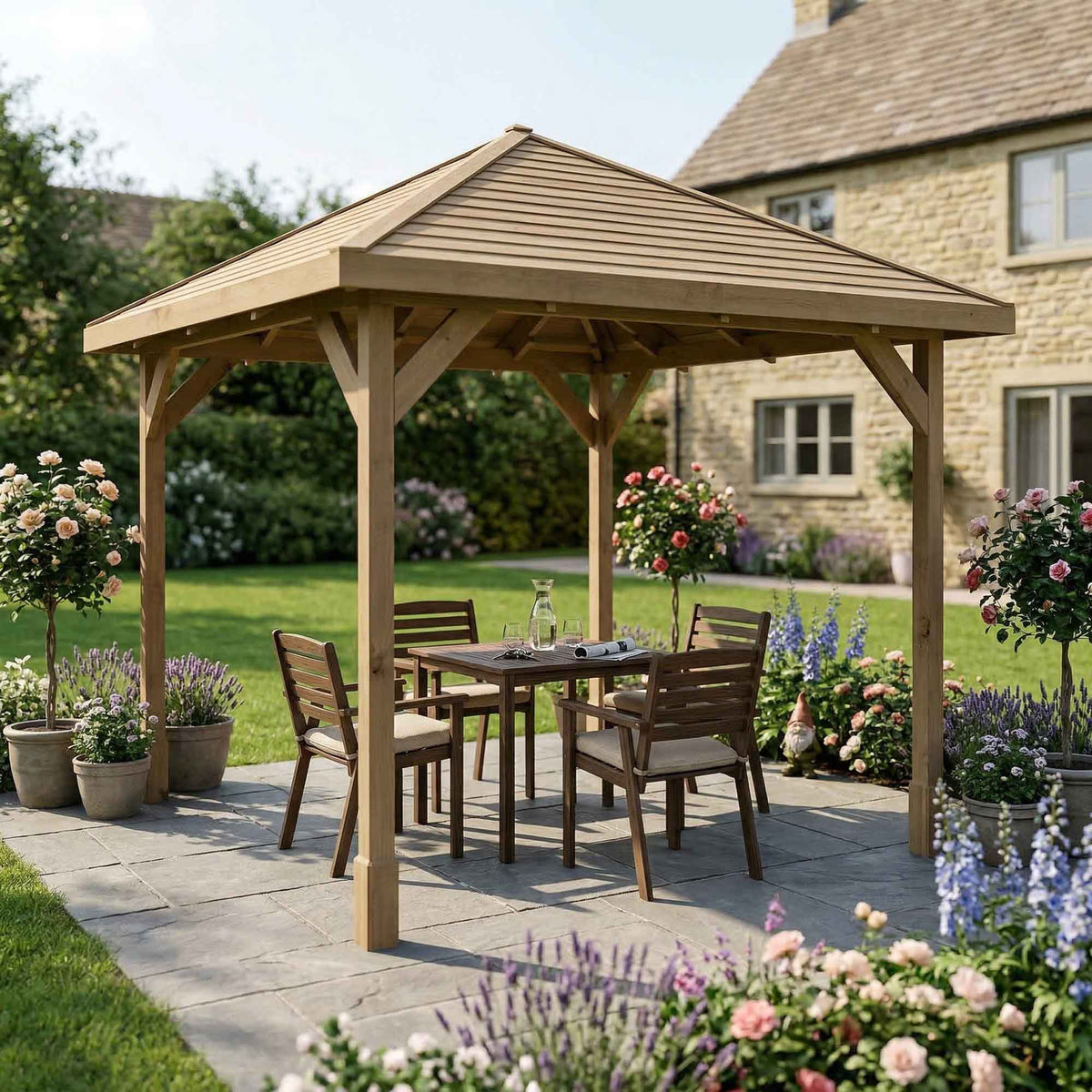 3m x 3m Traditional Gazebo