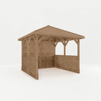 3m x 3m Traditional Gazebo With Side Panels