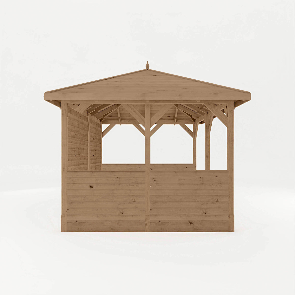 3m x 4m Traditional Gazebo With Side Panels