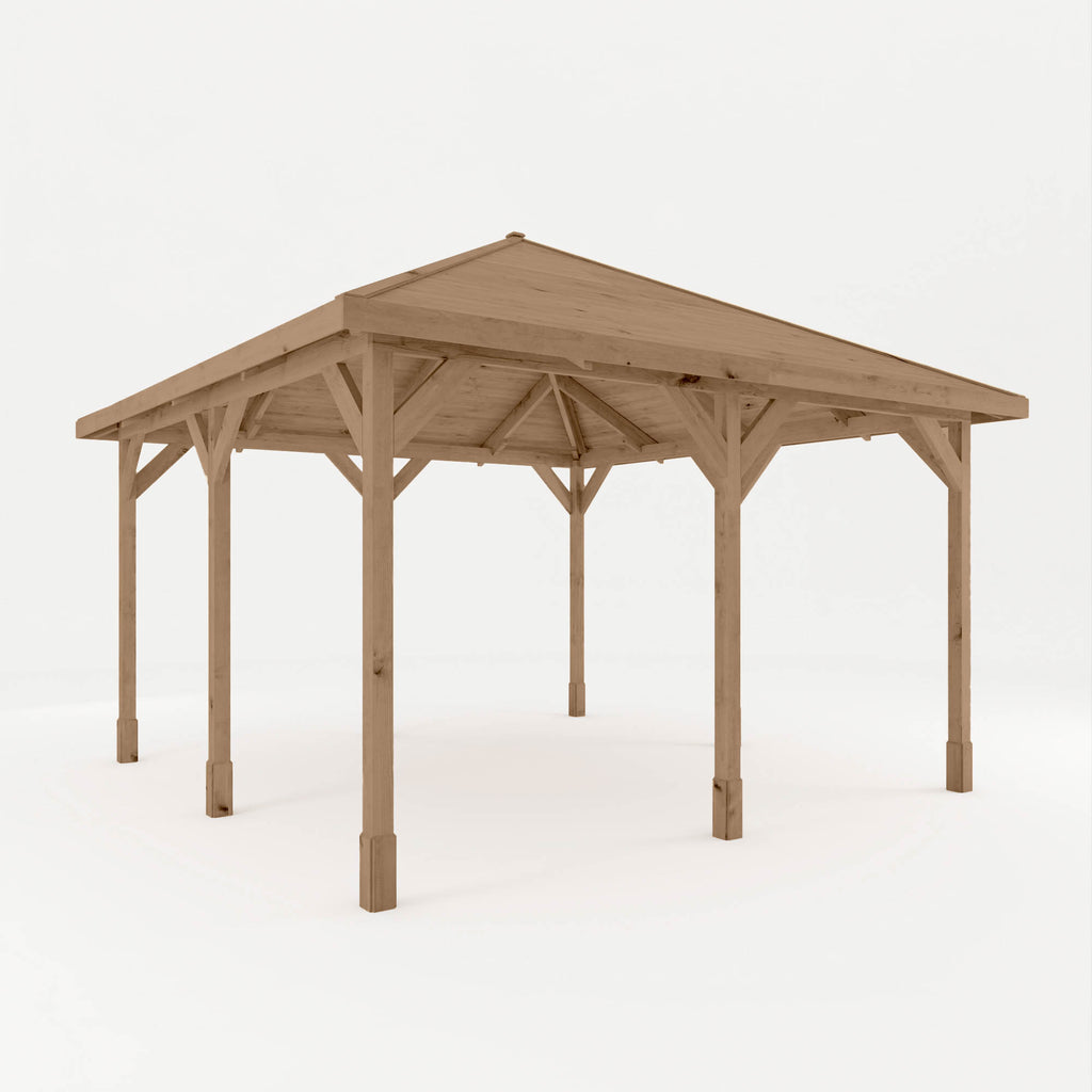 4m x 4m Traditional Gazebo
