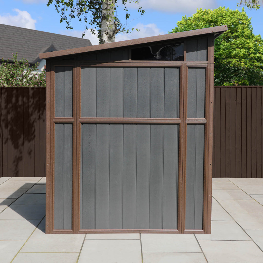 7 x 7 Premium Composite Pent Shed