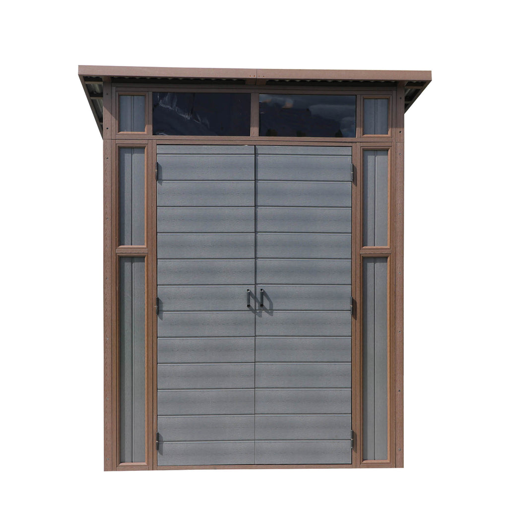 7 x 7 Premium Composite Pent Shed