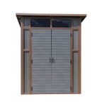 7 x 7 Premium Composite Pent Shed