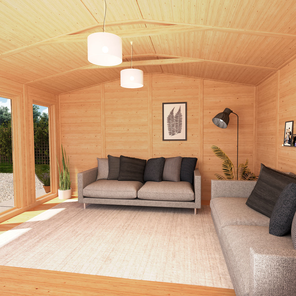 Sherwood Rufford 4m x 4m Insulated Garden Room