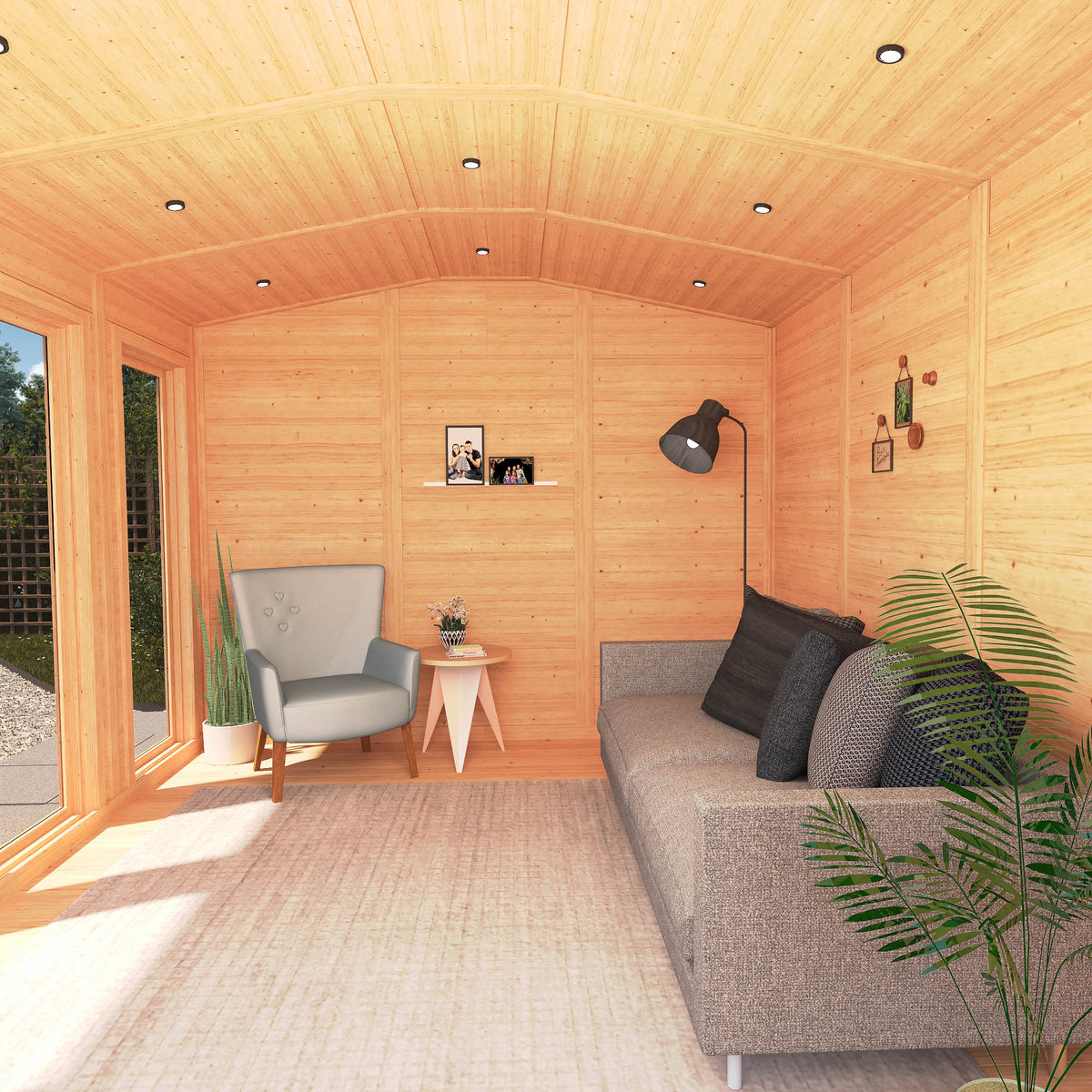Sherwood Rufford 5m x 3m Insulated Garden Room