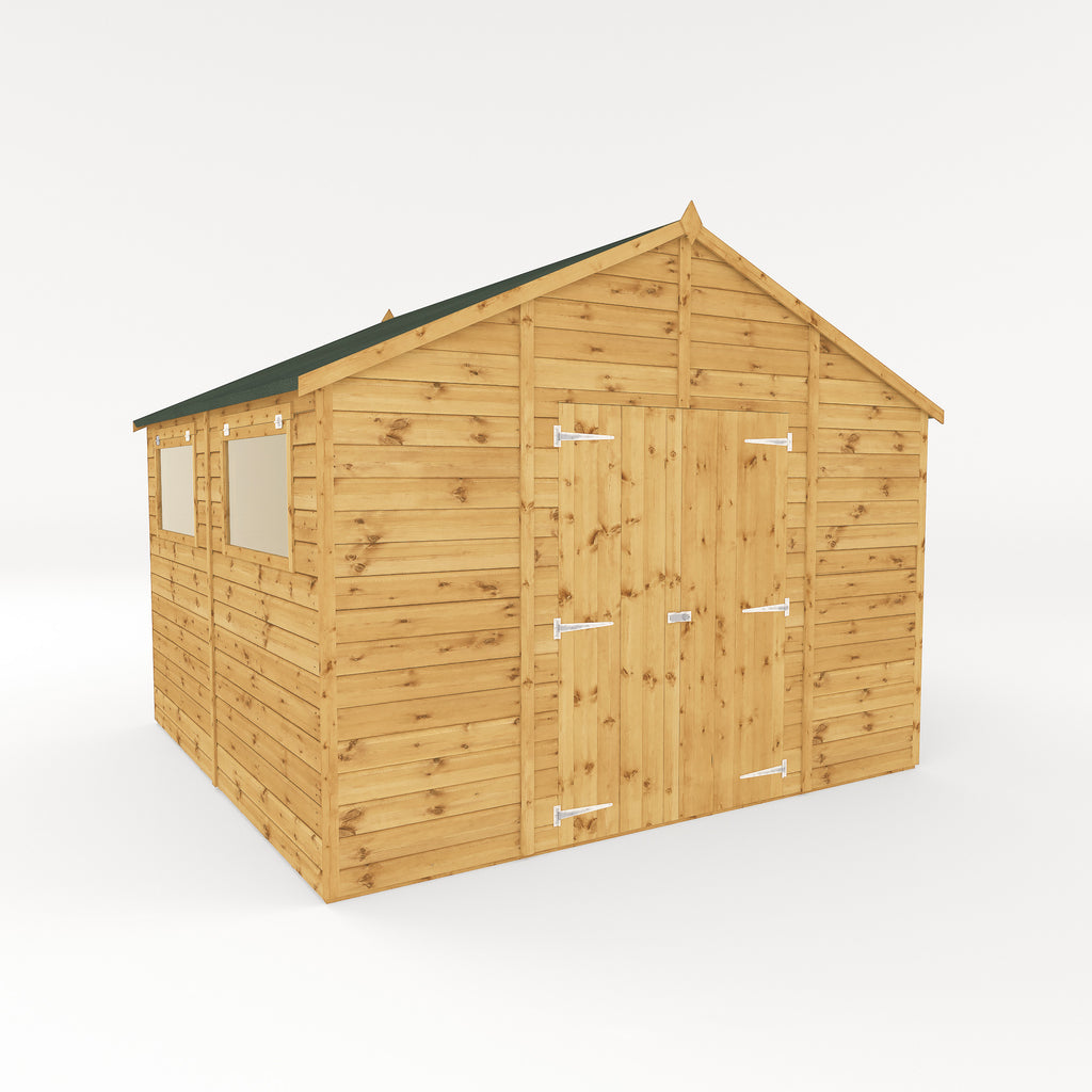 10 x 10 Premium Shiplap Apex Workshop