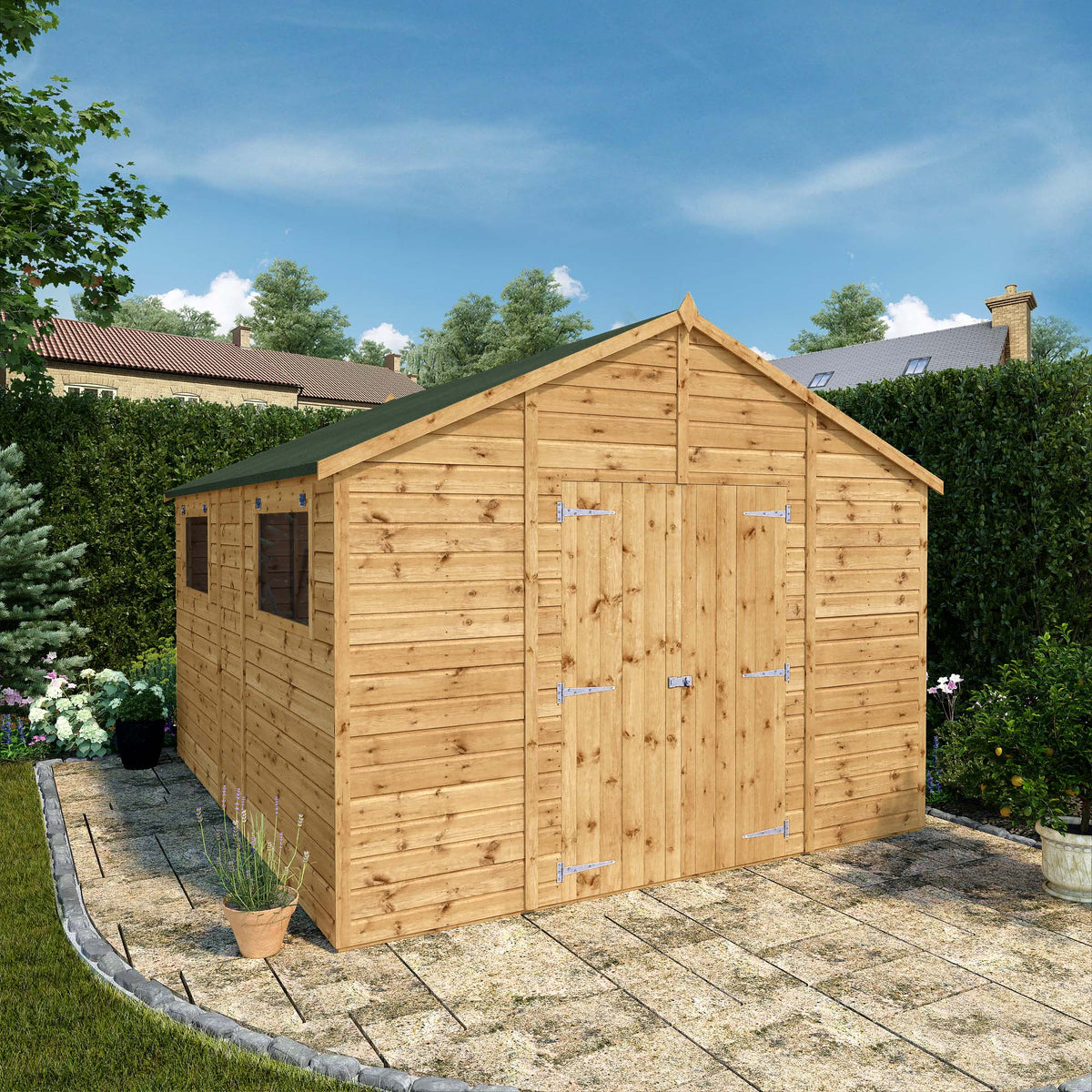 12 x 10 Premium Shiplap Apex Workshop