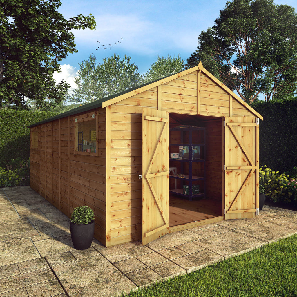 18 x 10 Premium Shiplap Apex Workshop
