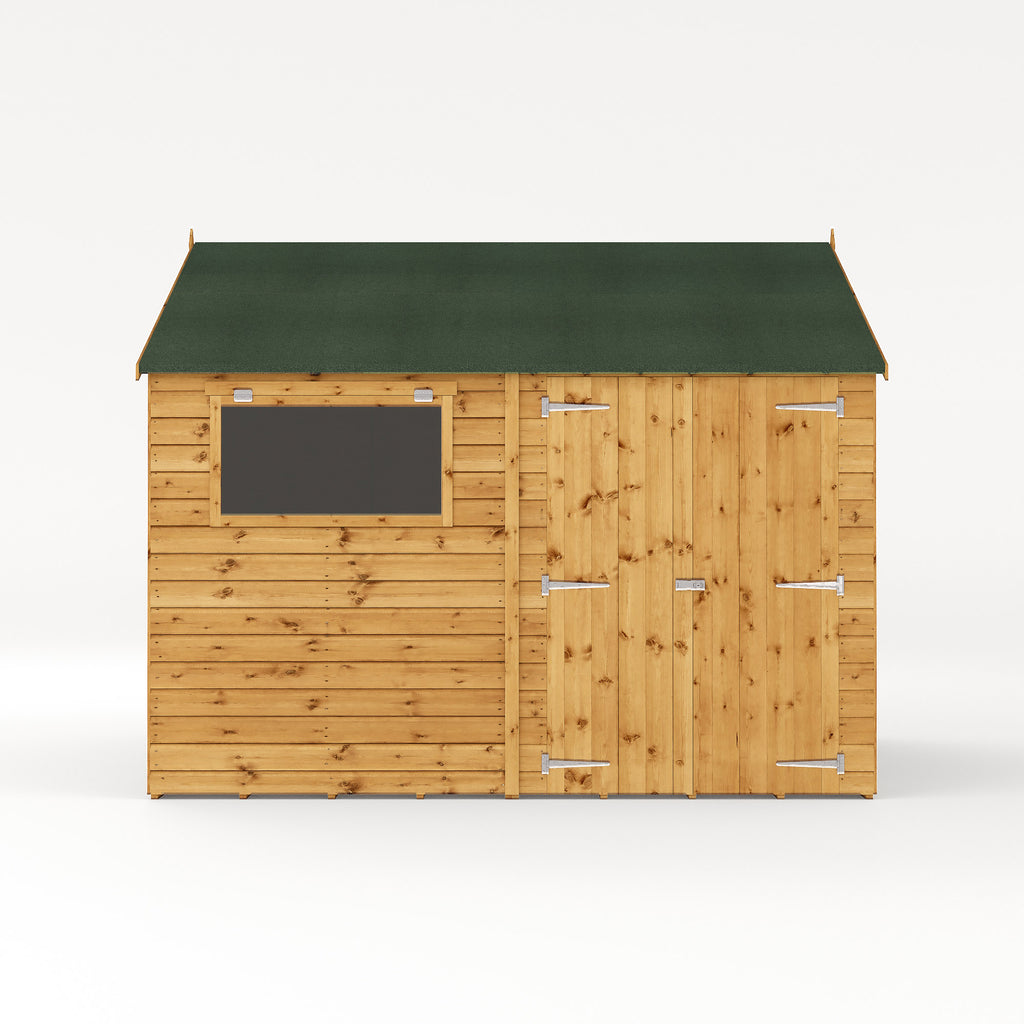 10 x 10 Premium Shiplap Reverse Apex Workshop