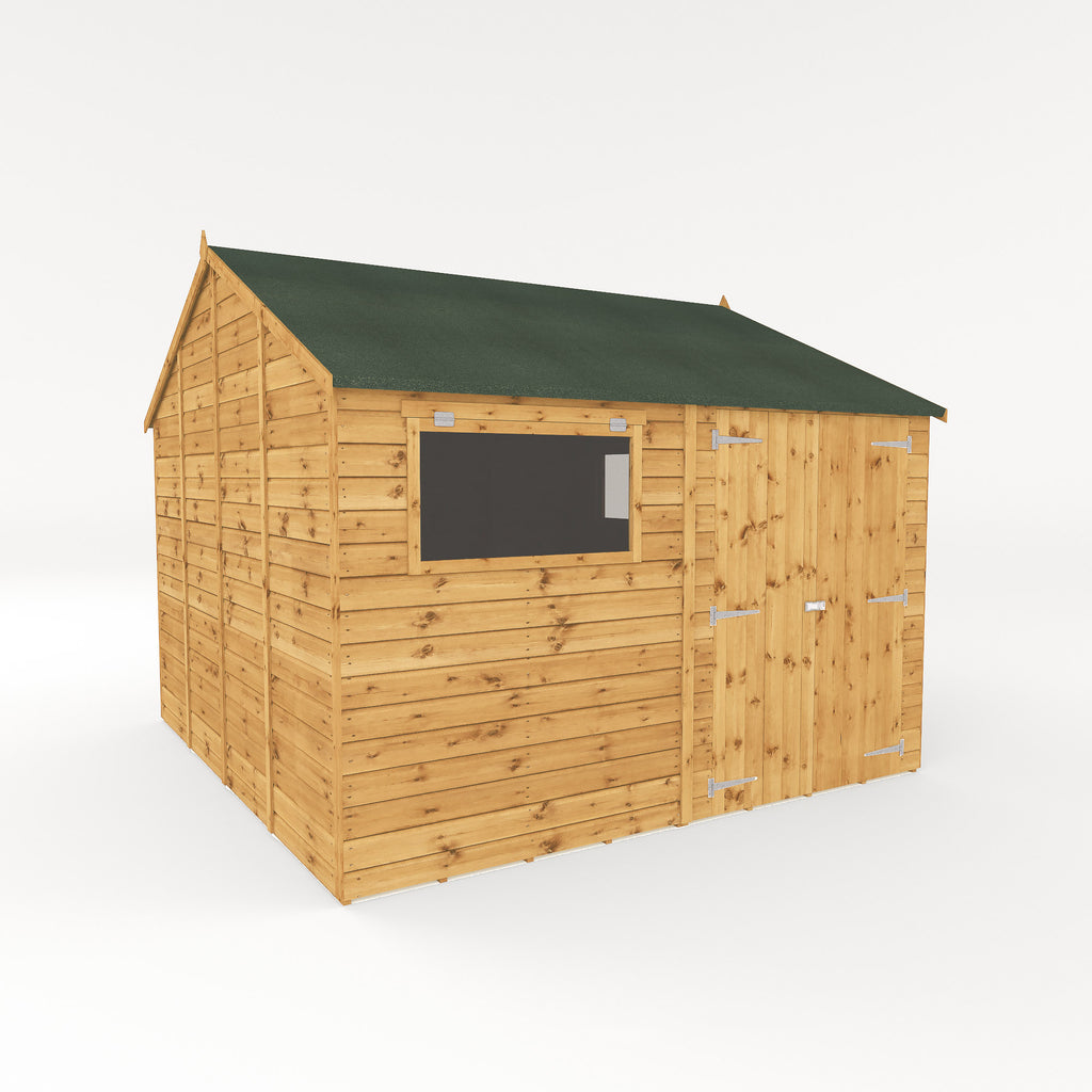10 x 10 Premium Shiplap Reverse Apex Workshop