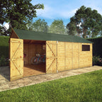 18 x 10 Premium Shiplap Reverse Apex Workshop