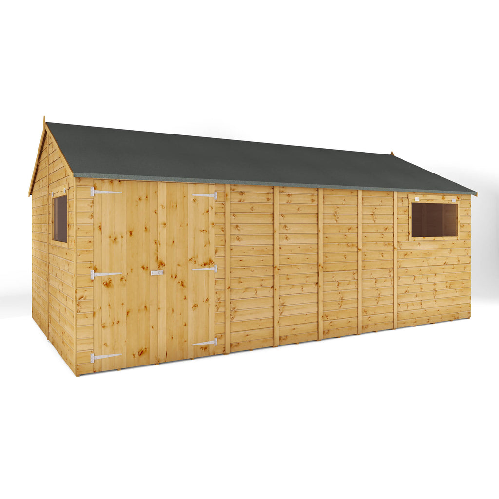 18 x 10 Premium Shiplap Reverse Apex Workshop