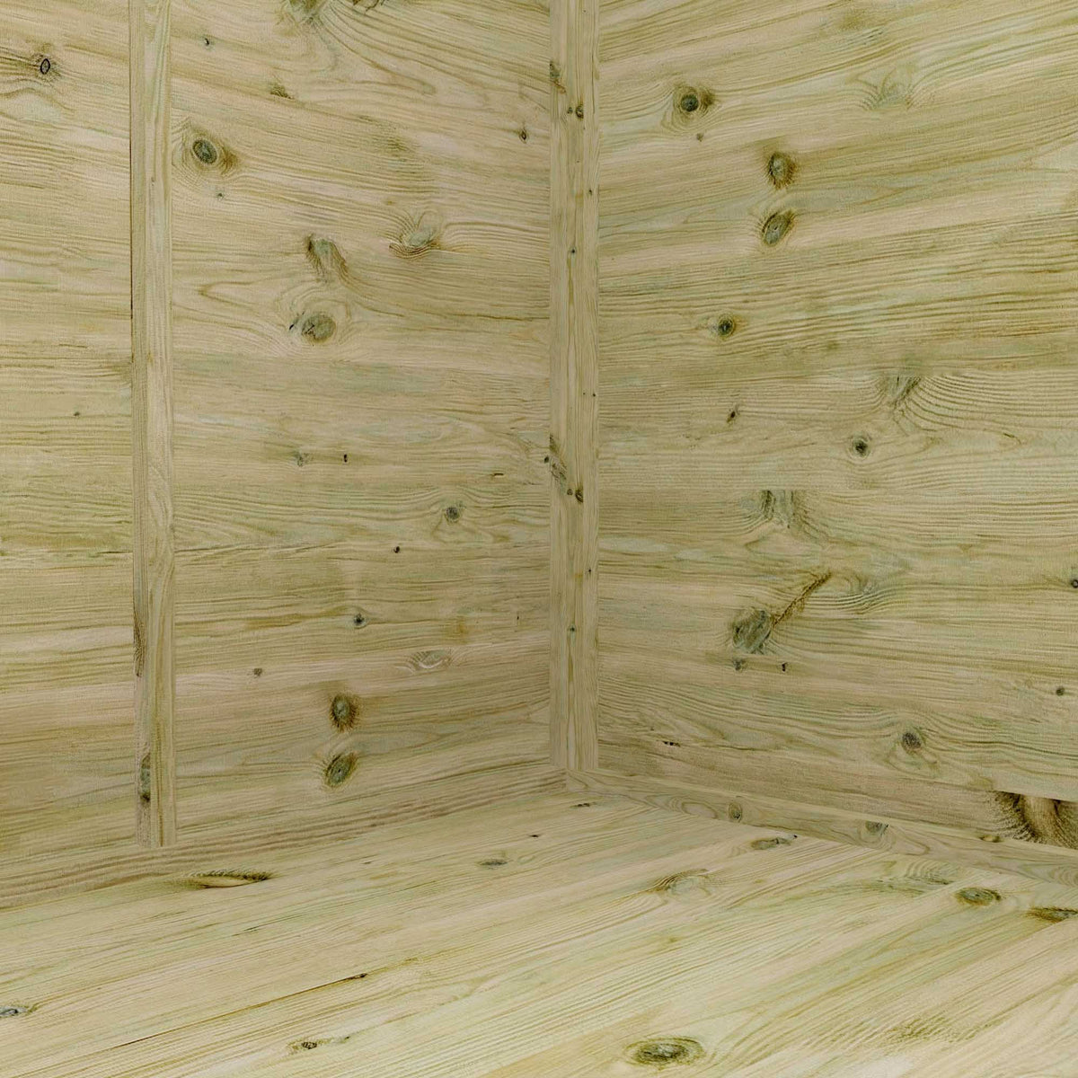 8 x 6 Shiplap Security Apex