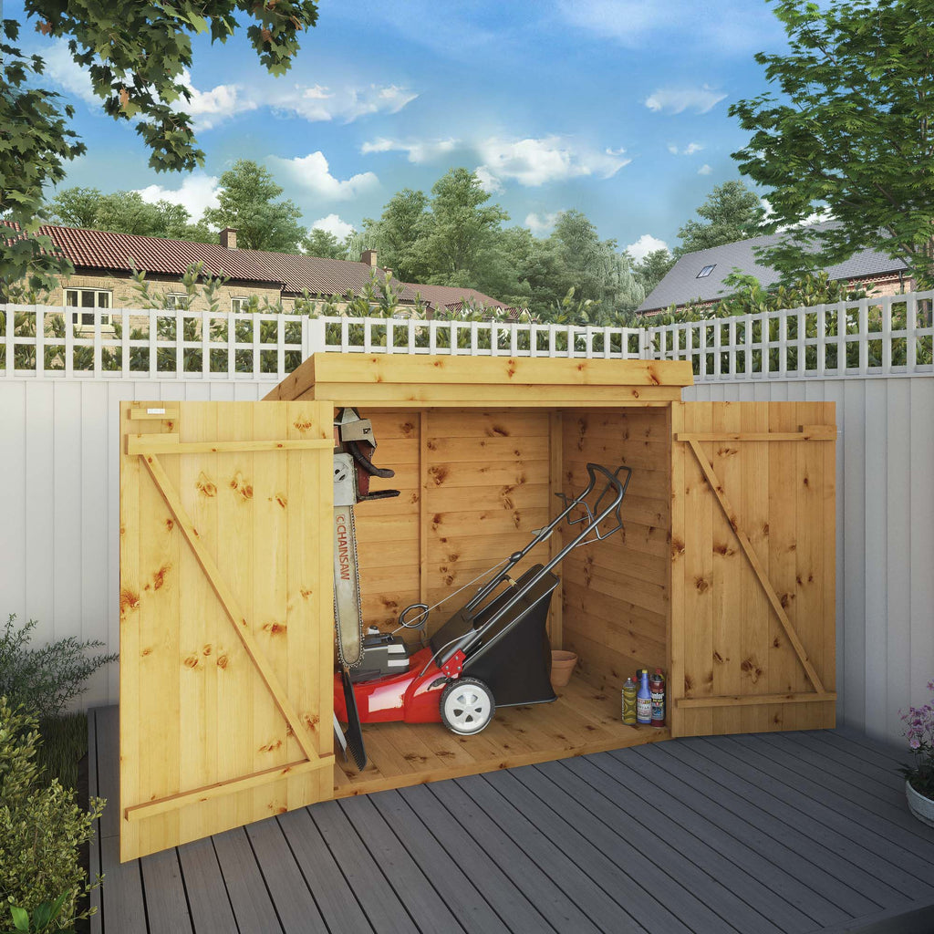 3 x 5 Shiplap Pent Mower Store