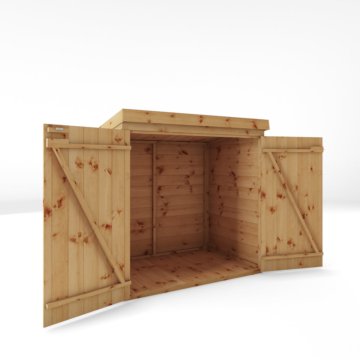 3 x 5 Shiplap Pent Mower Store