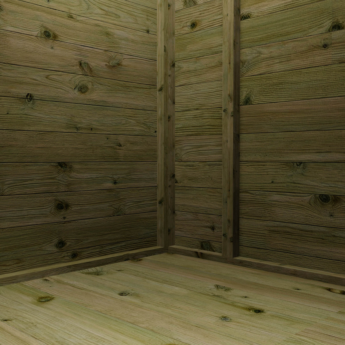 12 x 8 Premium Garden Room Summerhouse With Side Shed