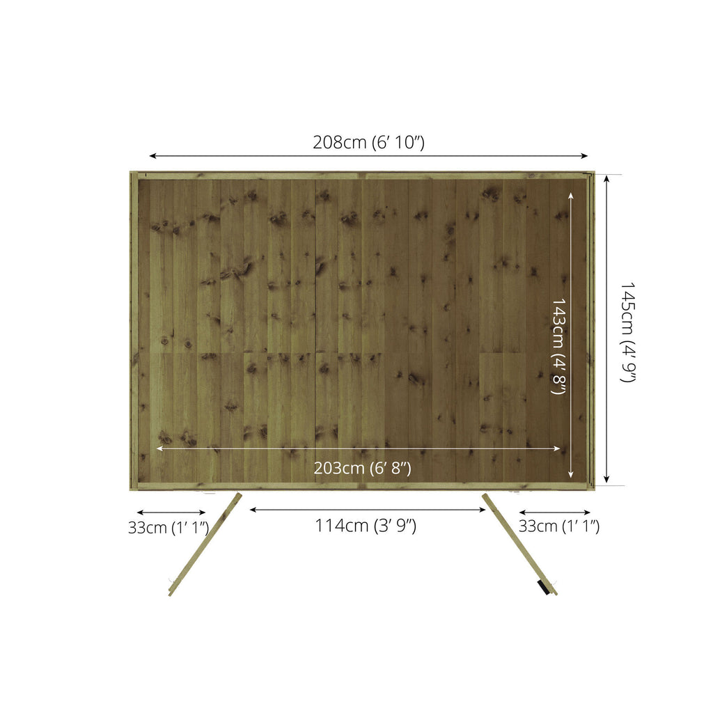 7 x 5 Traditional Summerhouse