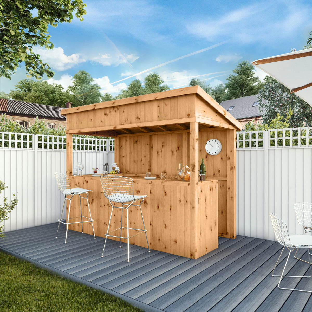 Premium Pressure Treated Garden Bar 9 x 4
