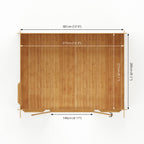 4m x 3m Pent Log Cabin - 19mm