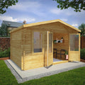 4m x 3m Retreat Log Cabin - 28mm