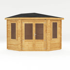 3m x 3m Corner Log Cabin - 44mm