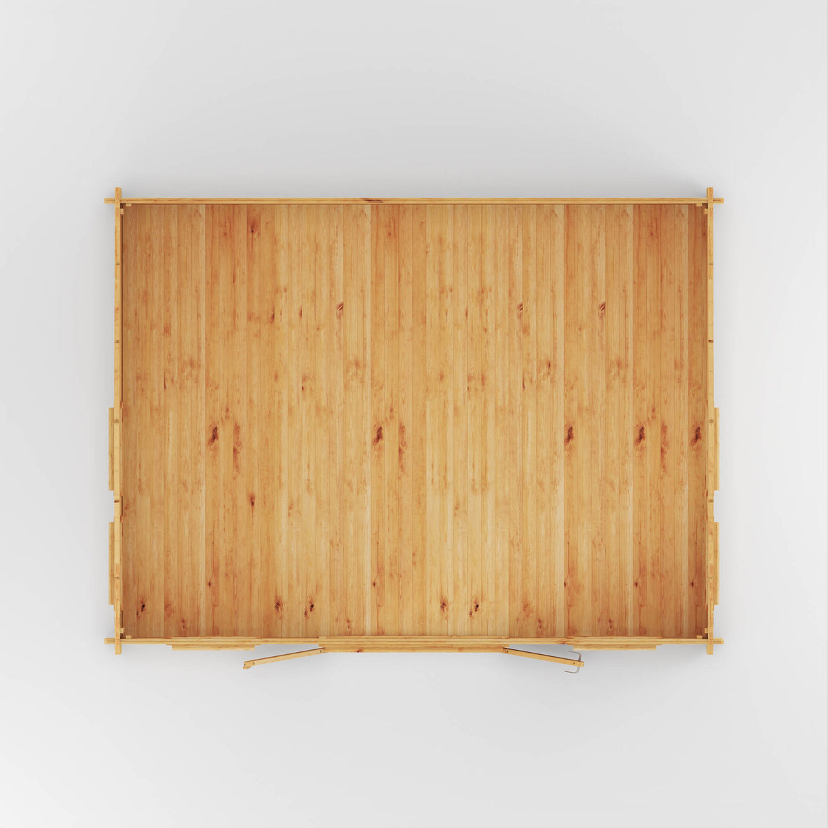 5.3m x 4m Clock Tower Log Cabin - 44mm
