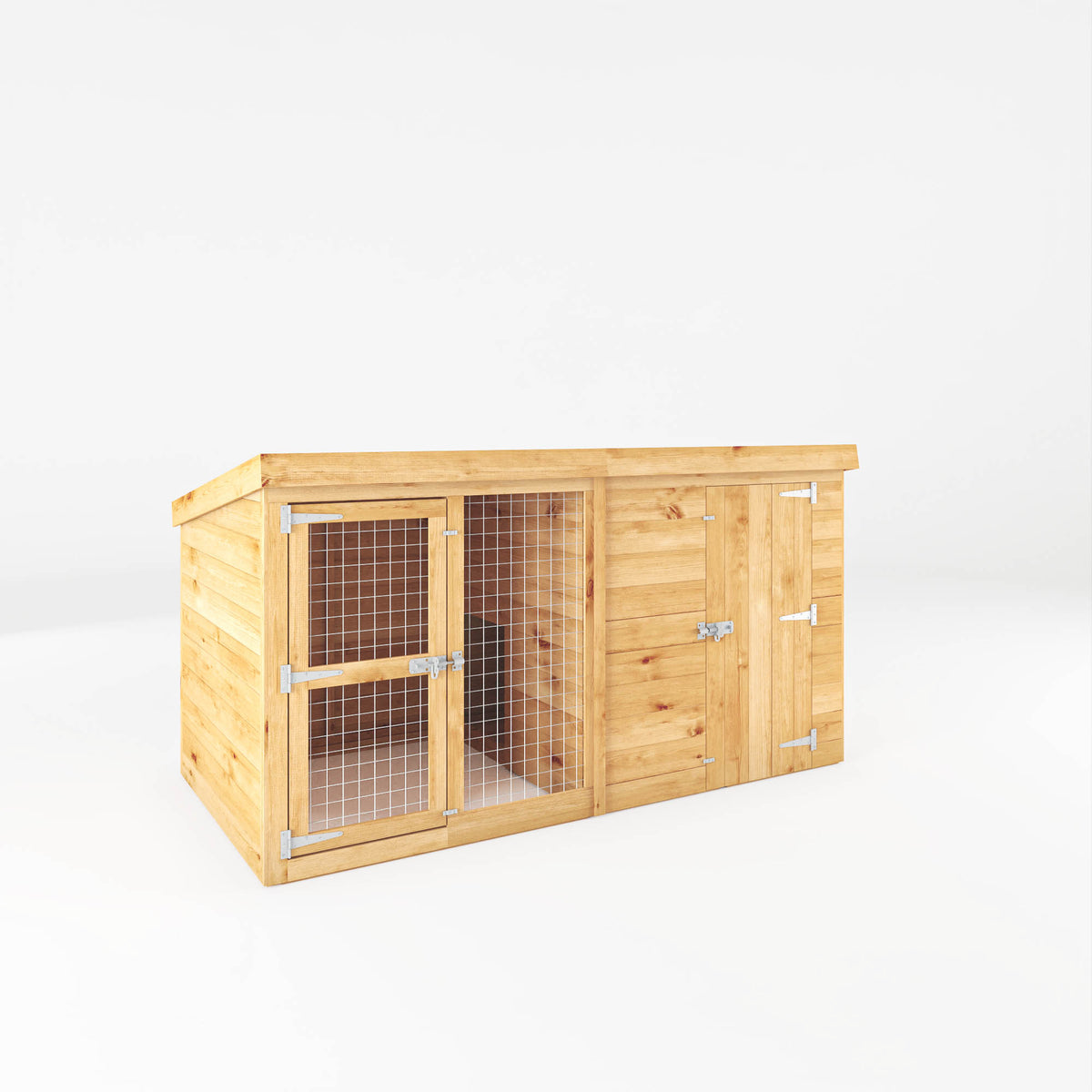 8 x 4 Berkshire Dog Kennel & Run