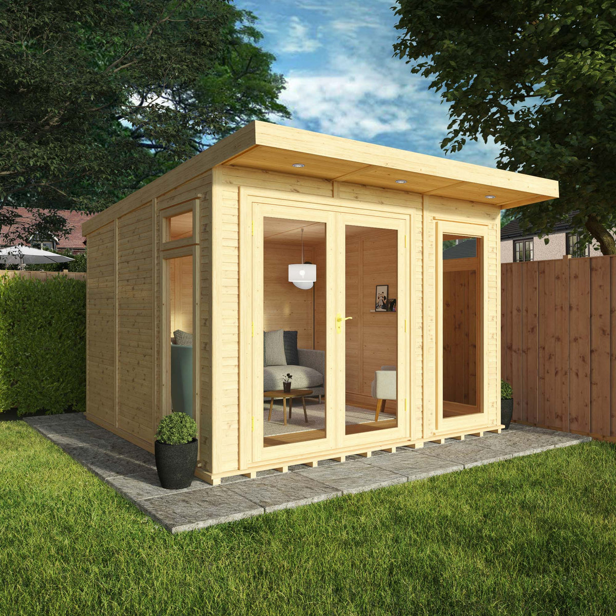 3m x 3m(D) Insulated Garden Room