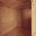 10 x 6 Woodsman Shiplap Pent - Styrene