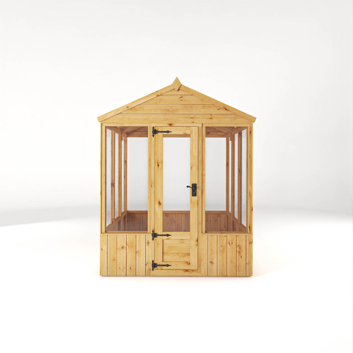 6 x 6 Woodsman Apex Greenhouse - Glass