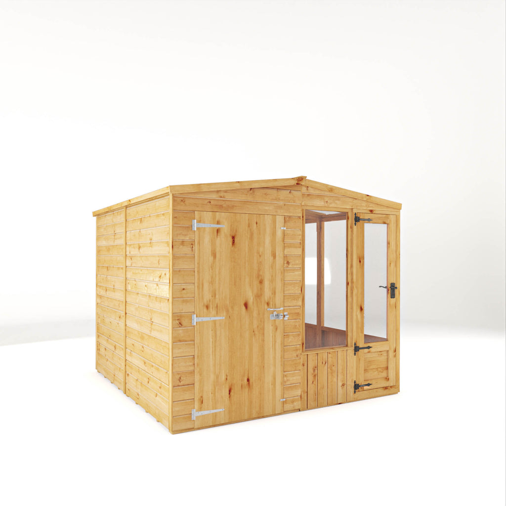 8 x 8 Woodsman Combi Greenhouse Shed - Styrene