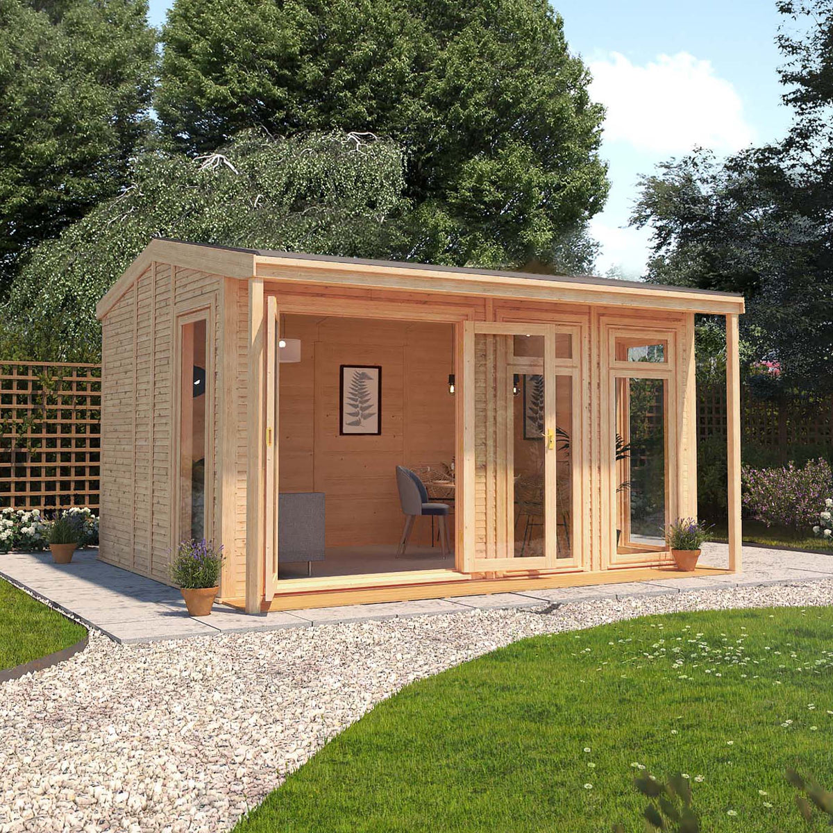 Sherwood Thoresby 4m x 3m Insulated Garden Room