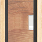 Sherwood Thoresby 4m x 3m Insulated Garden Room - (UPVC Windows & Doors) - Grey