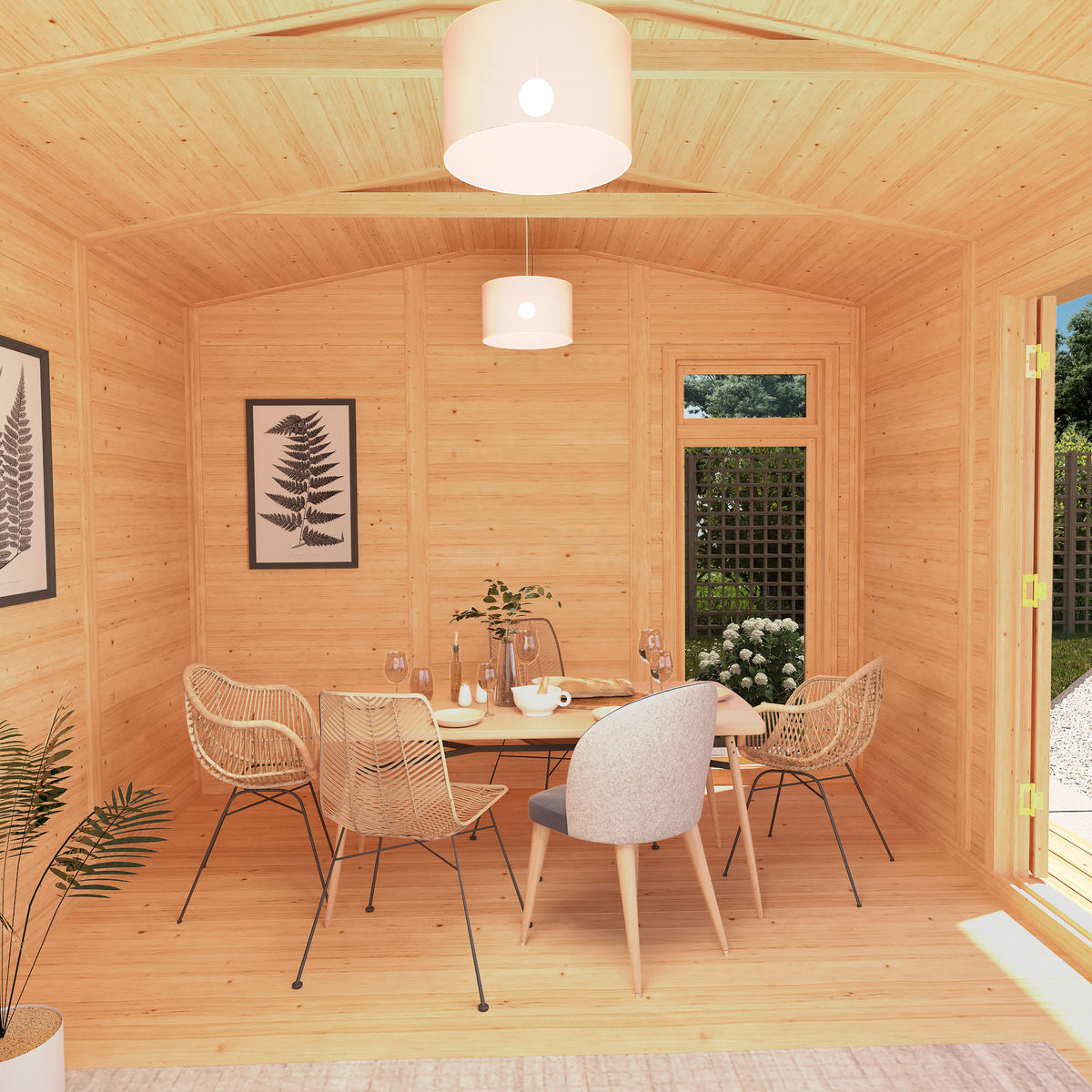 Sherwood Thoresby 5m x 3m Insulated Garden Room